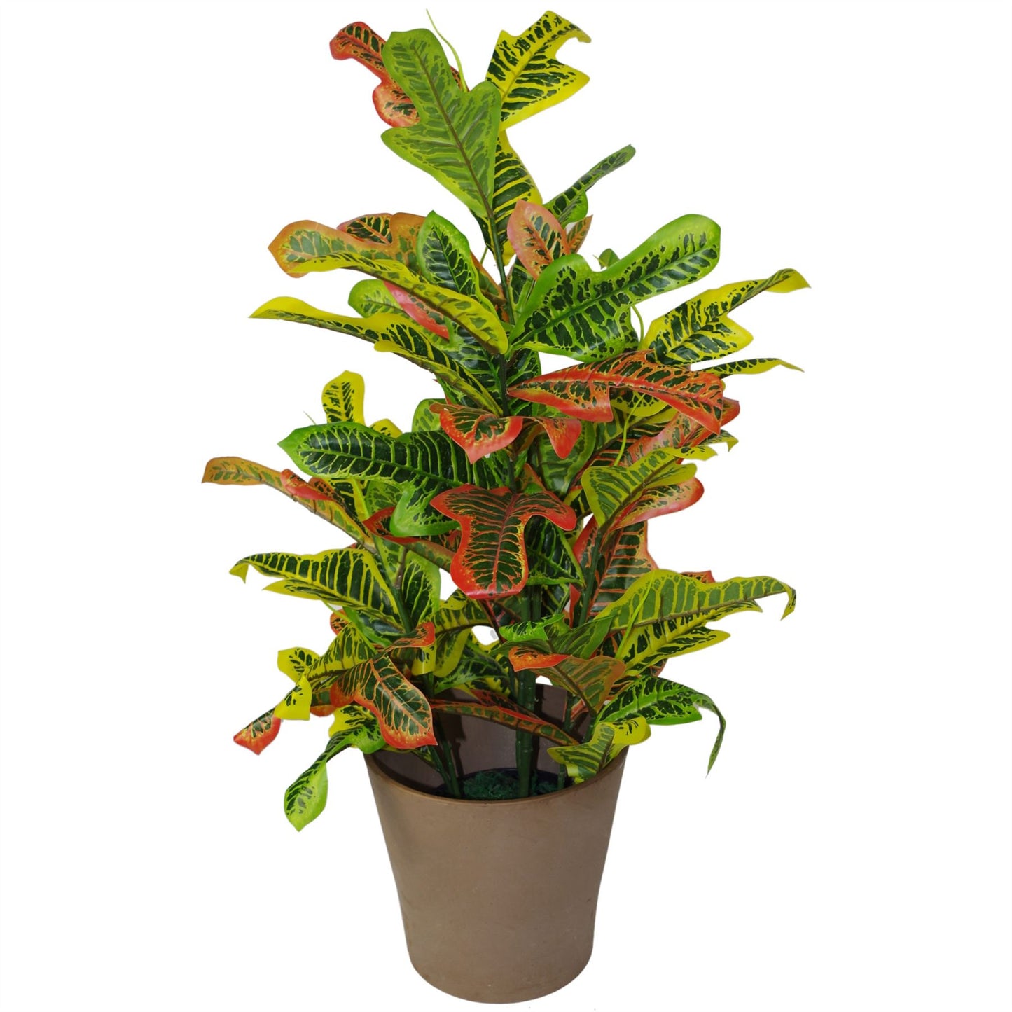 90cm Artificial Codiaeum Multicoloured House Plant – image 4