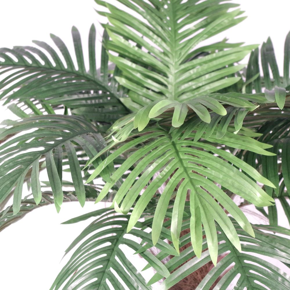 Artificial Princess Palm Tree 100cm Brown Natural Trunk – image 5