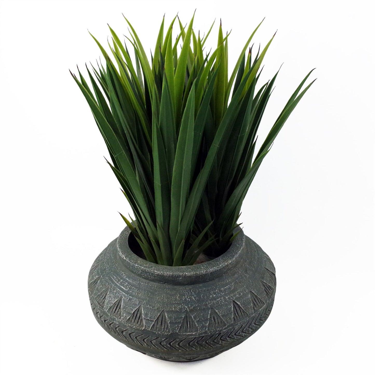 x 40cm Large Grey Gliese Triangle Planter 21cm – image 7