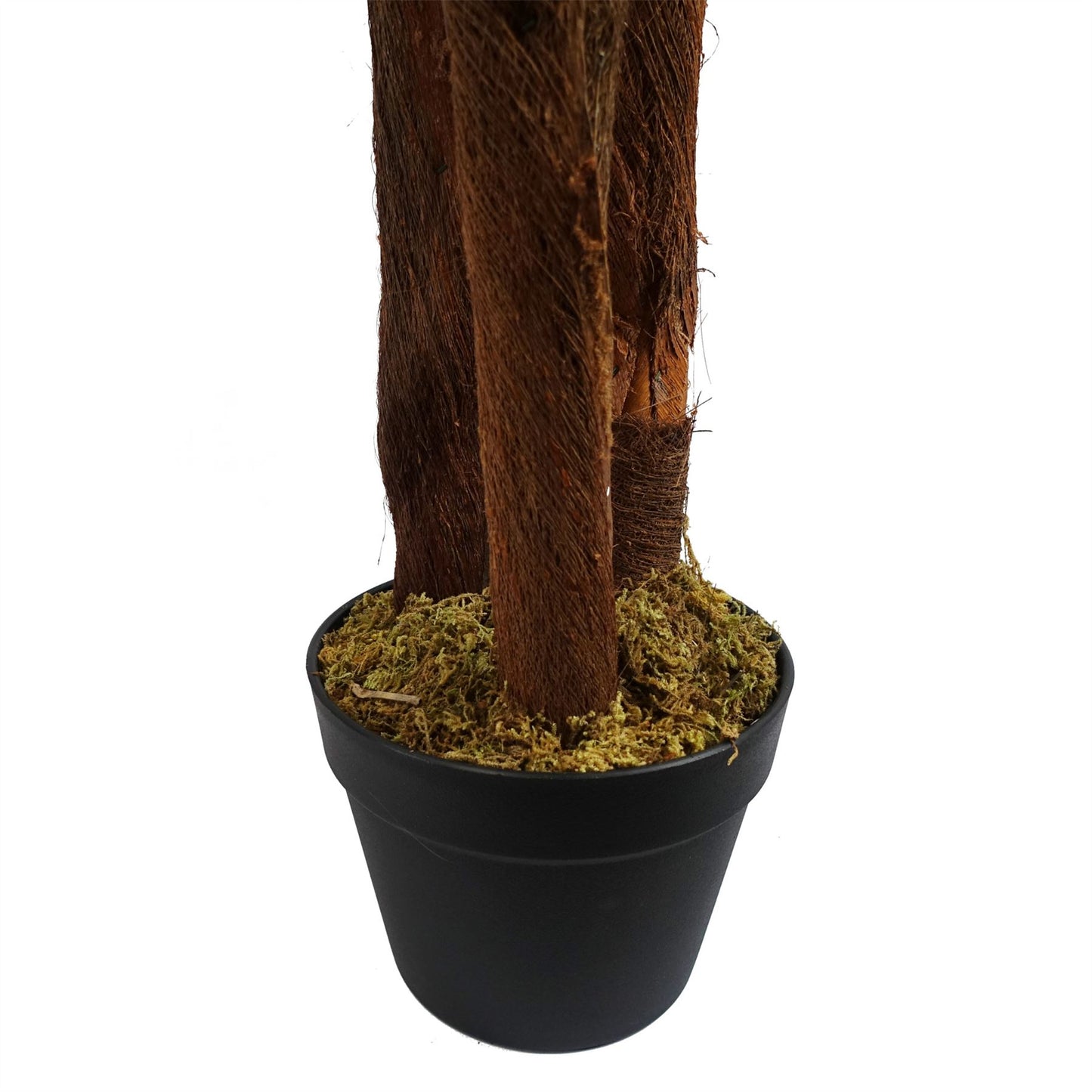 Artificial 150cm Large Palm Tree with Natural Trunk – image 5