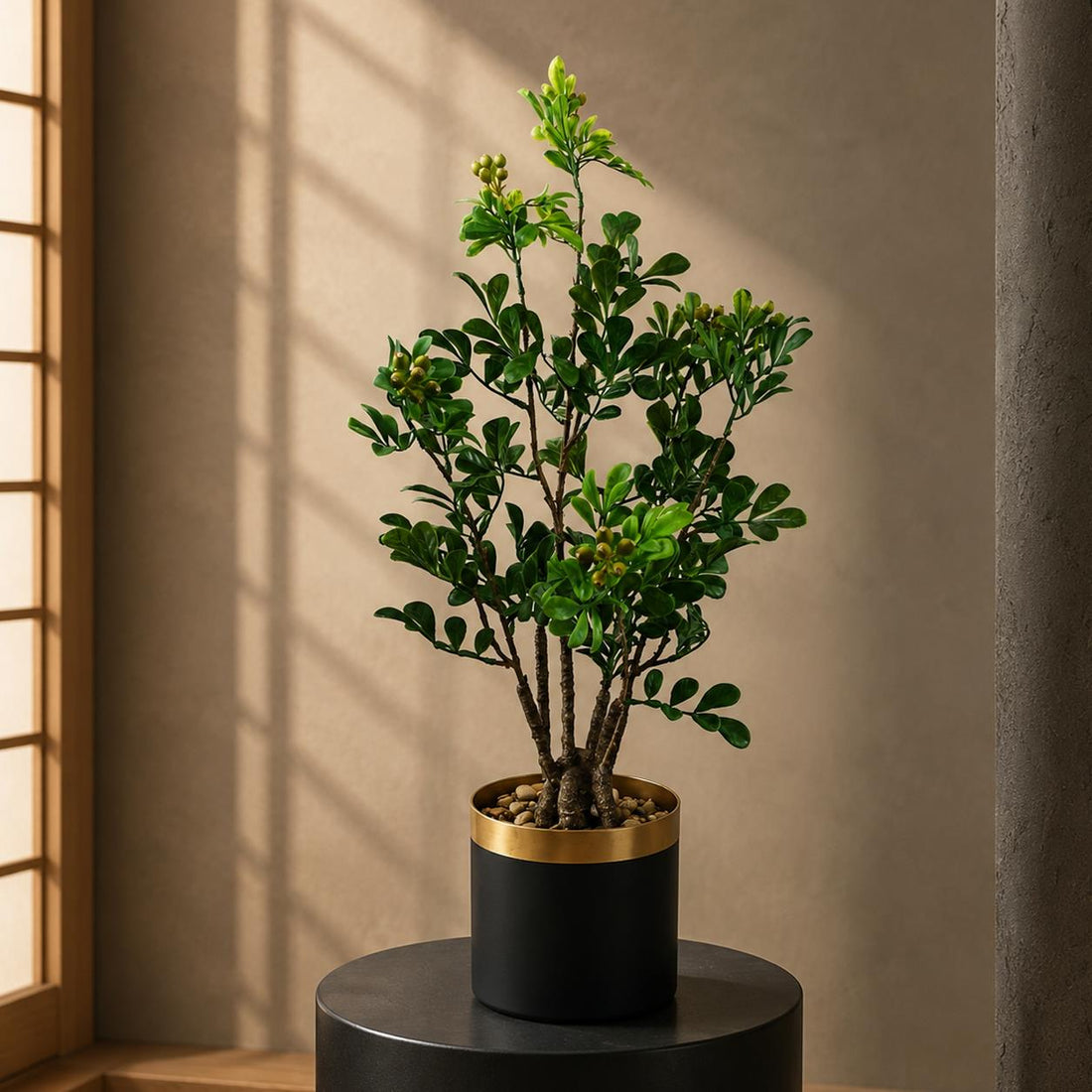 60cm Artificial Aglaia Odorata Bonsai Ficus Tree — wholesale artificial plants