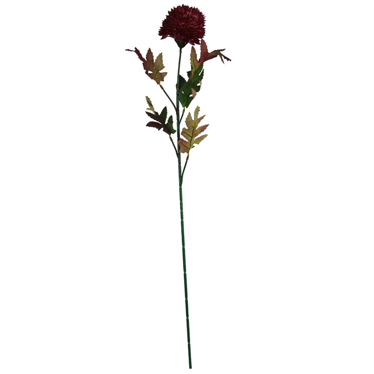 70cm Large Ball Dahlia Artificial Flower Stem Pink – image 2