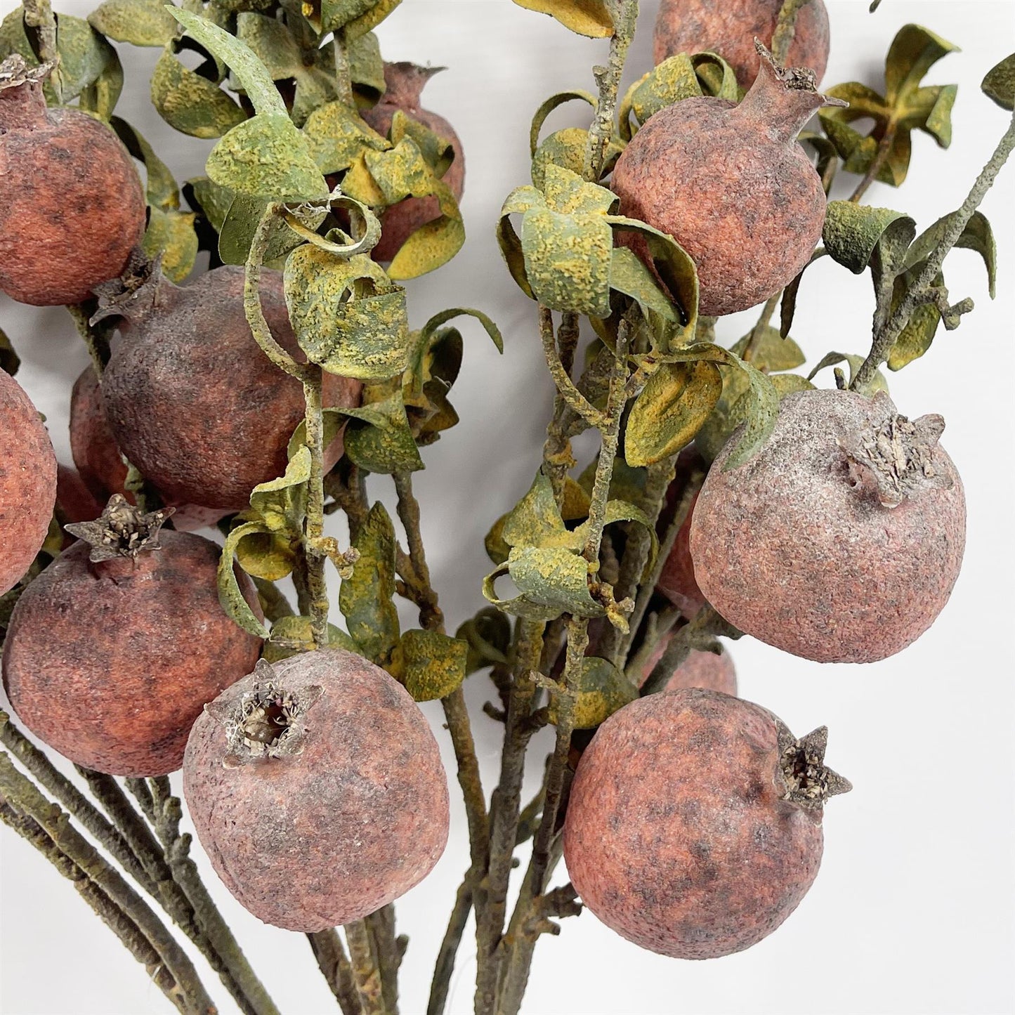75cm Pomegranate Stem Artificial Red – image 5