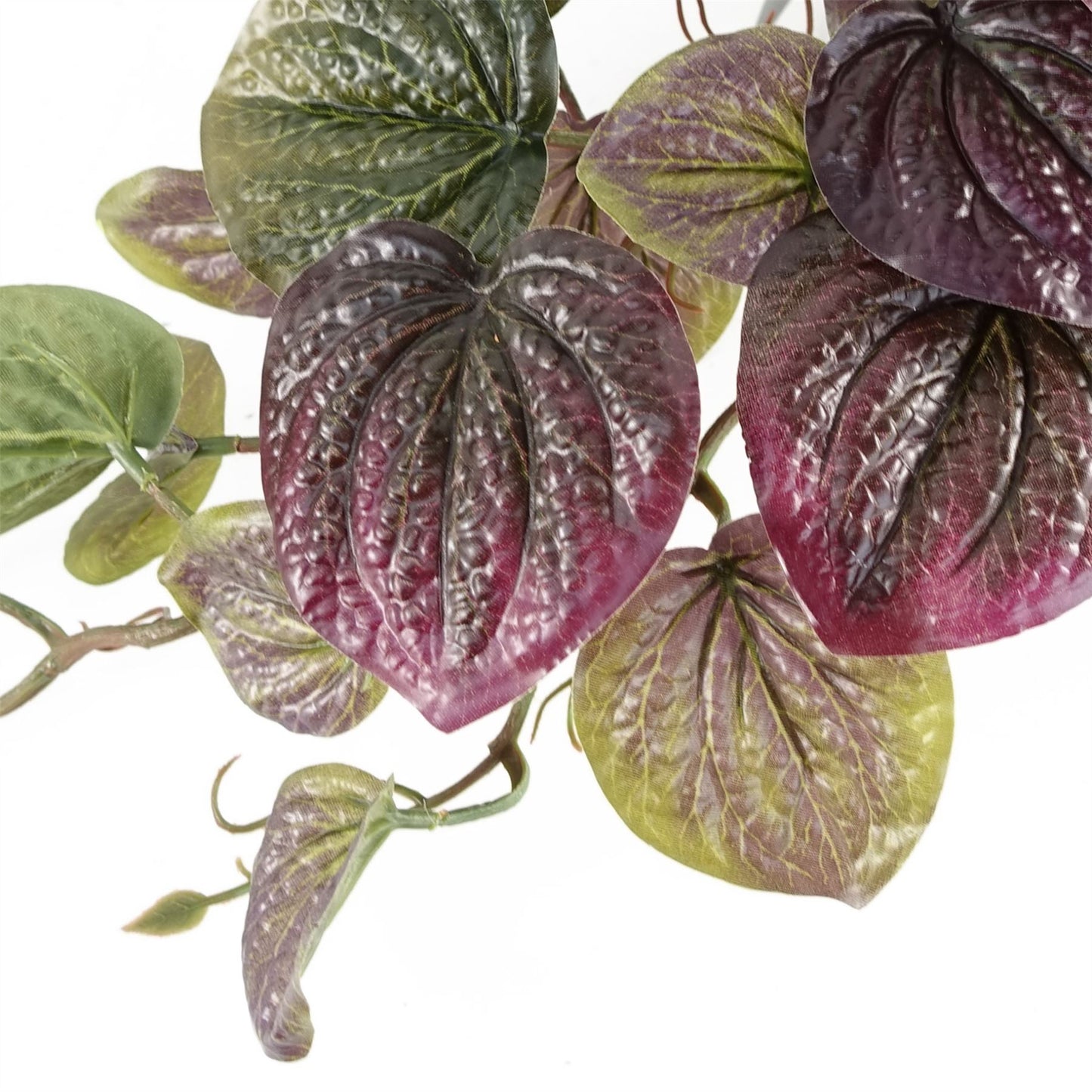 35cm Artificial Trailing Purple Potted Pothos Plant – image 4