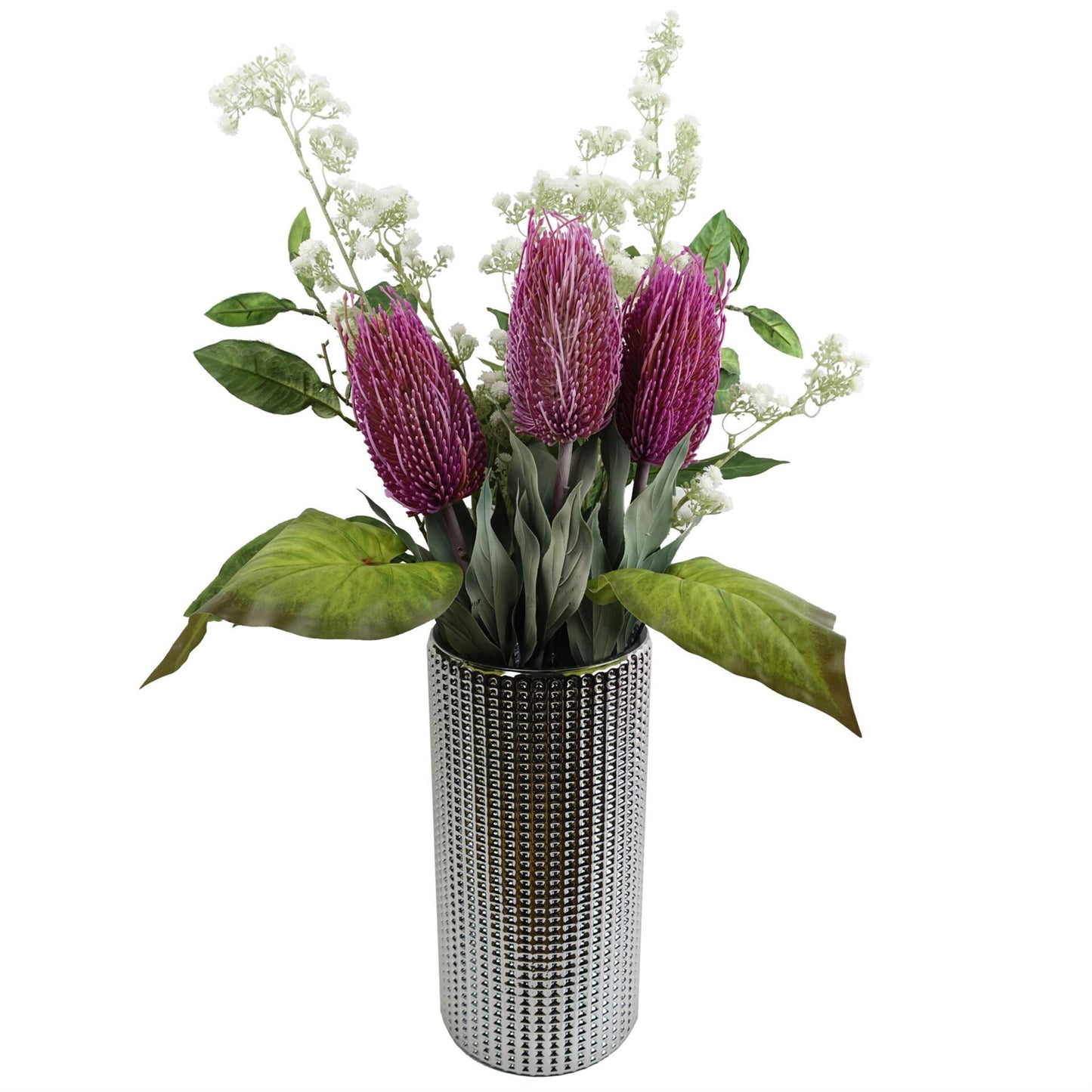 85cm Artificial Gypsophila White Stem – image 5