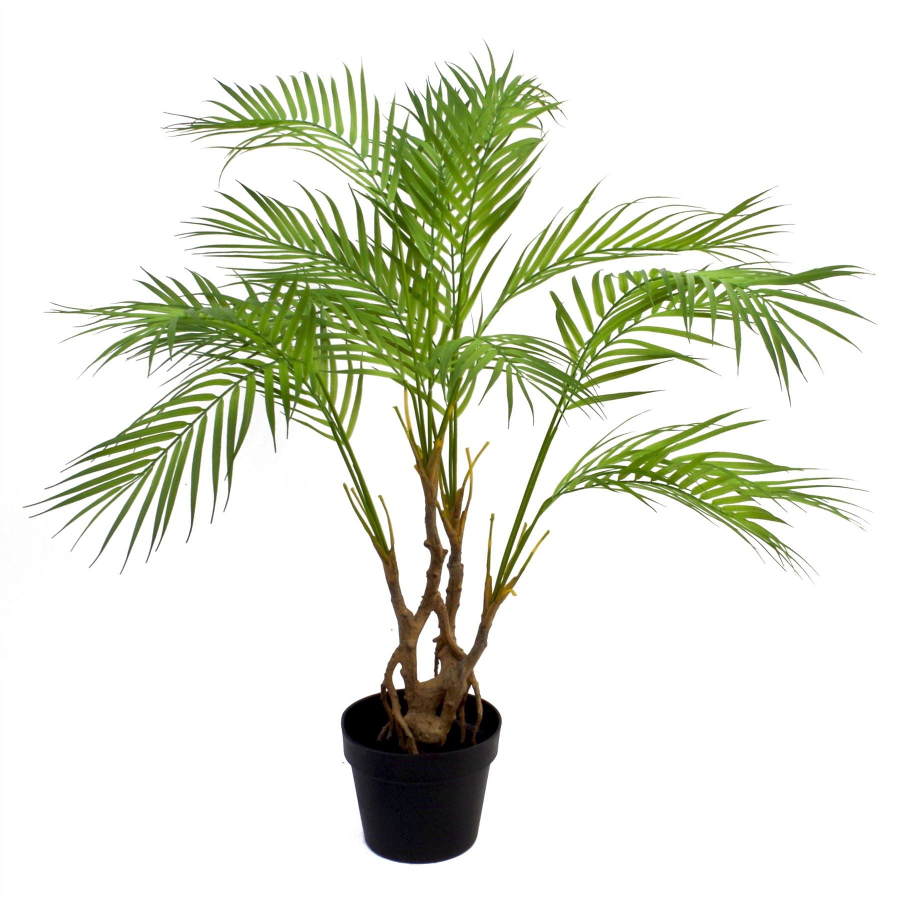 90cm Artificial Areca Palm Plant Twisted Detail Trunk – image 2
