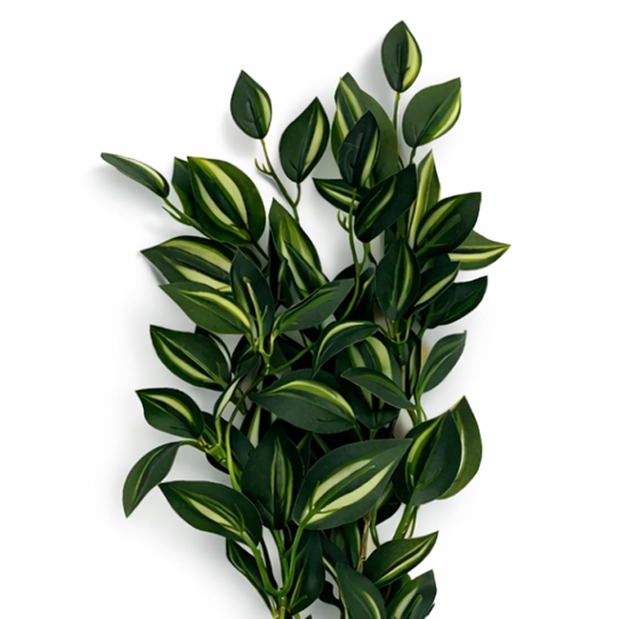 45cm Artificial Variegated Foliage Spray Stem – image 3