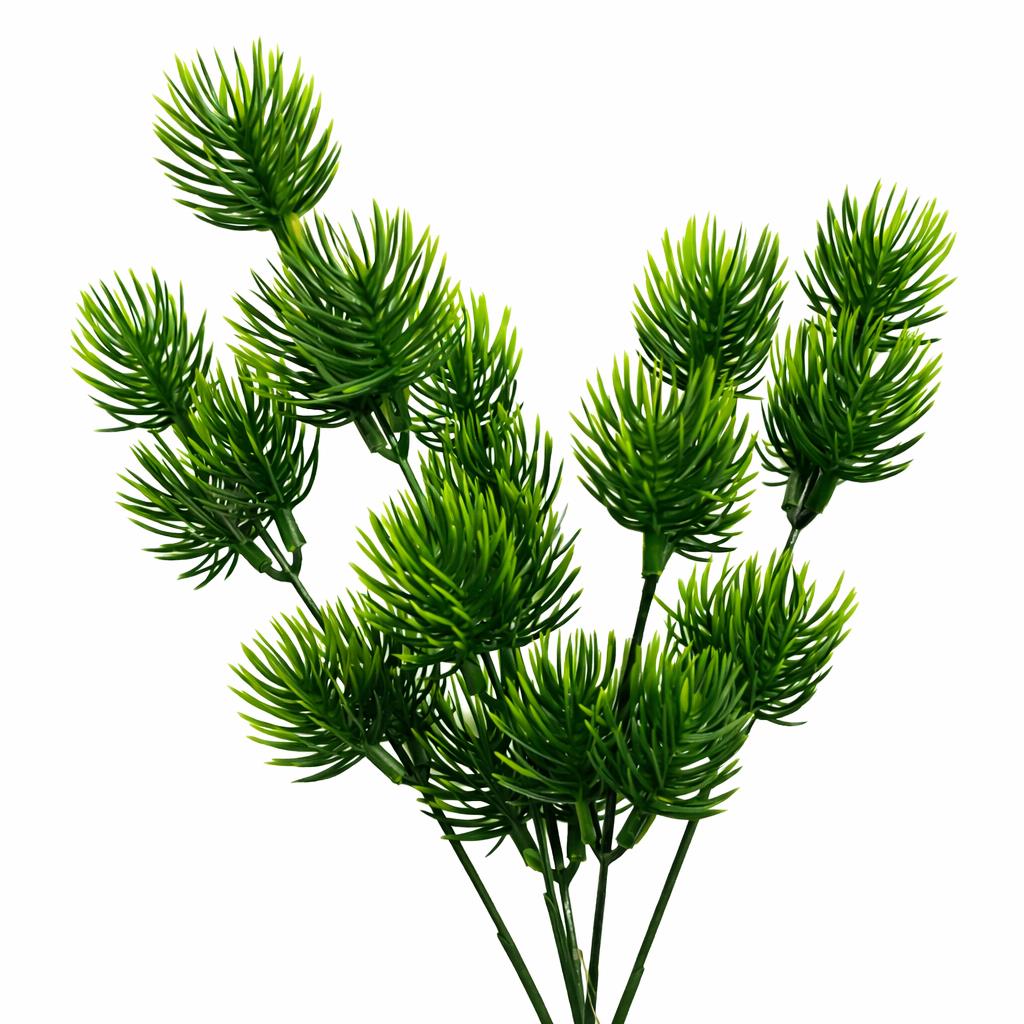 30cm Artificial Cedrus Libani Pine Style Foliage Plant Stem – image 5
