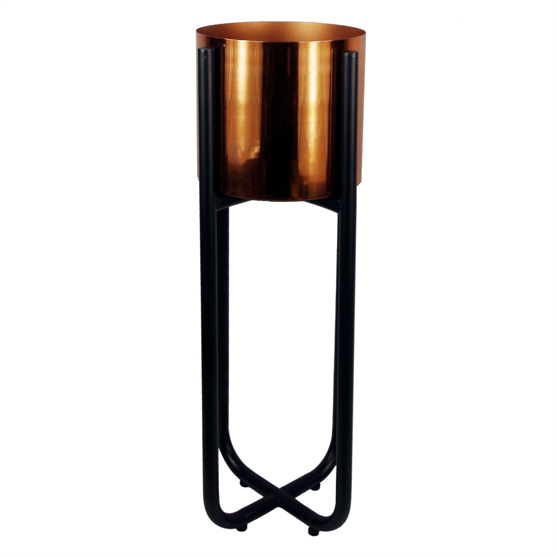 Large Black Planter Stand 62cm x 18cm – image 6