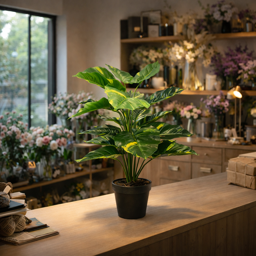 60cm Artificial Devil's Ivy Plant – image 4