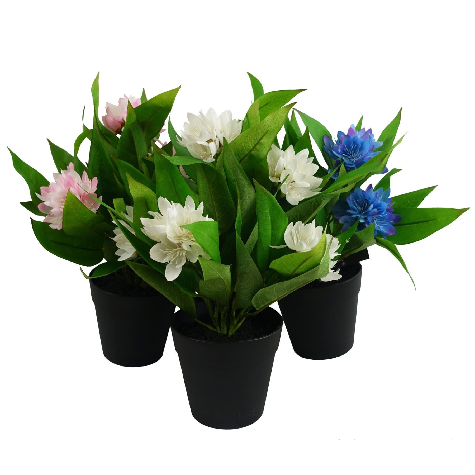 18cm Artificial Freesia Plant White Flowering – image 4