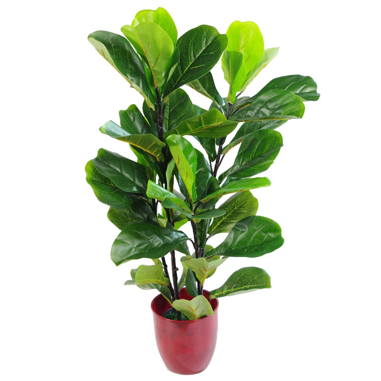 90cm Large Artificial Fiddle Fig Tree Ficus Lyrata Plant – image 5