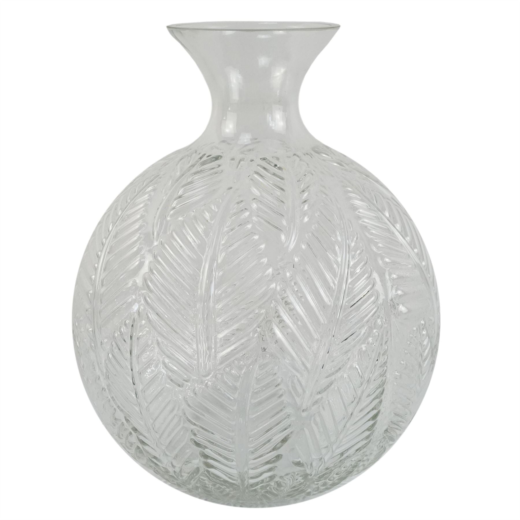 65cm Artificial Red Carnations Glass Ball Vase – image 5