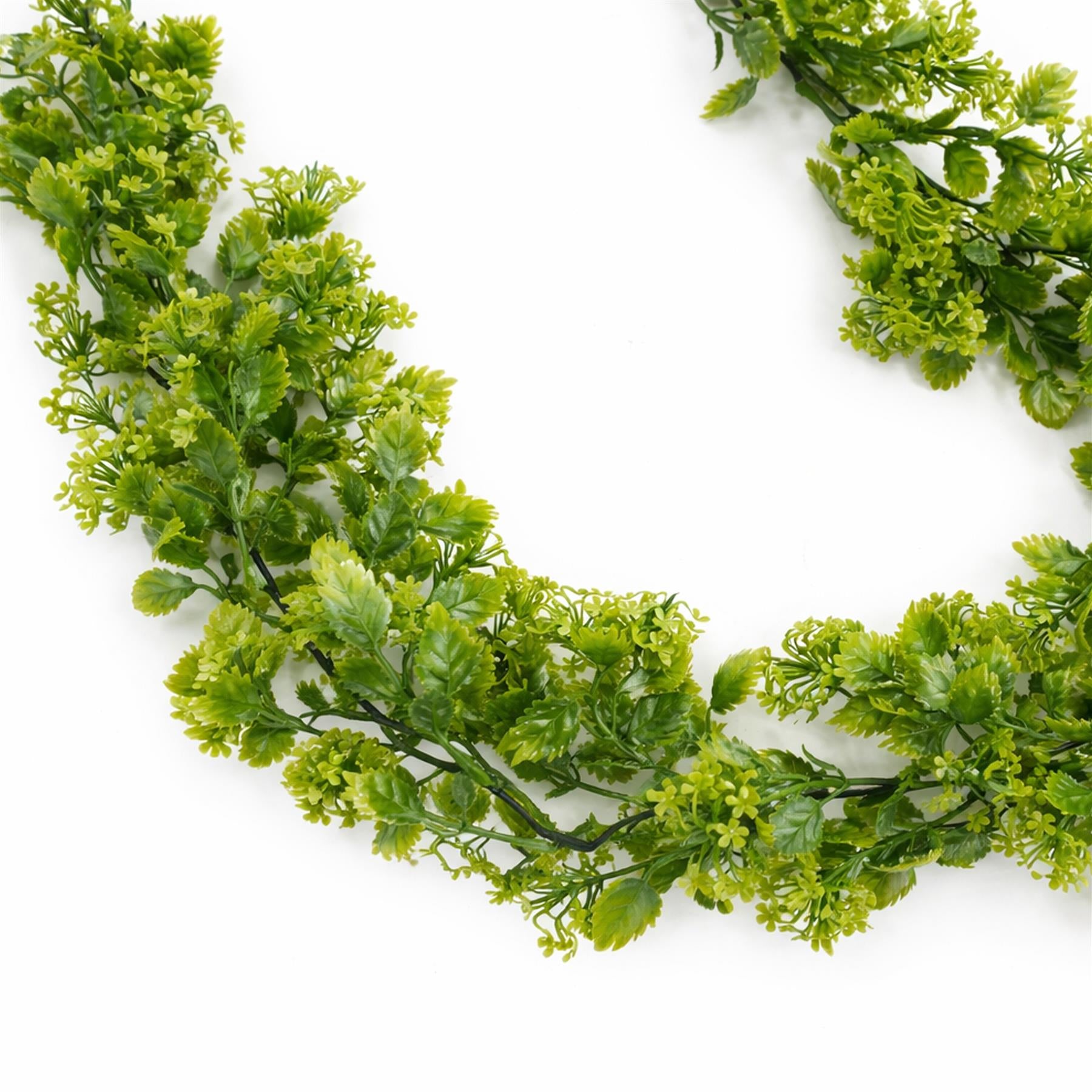 170cm Artificial Green Mixed Foliage Floral Garland Hanging Decoration – image 3
