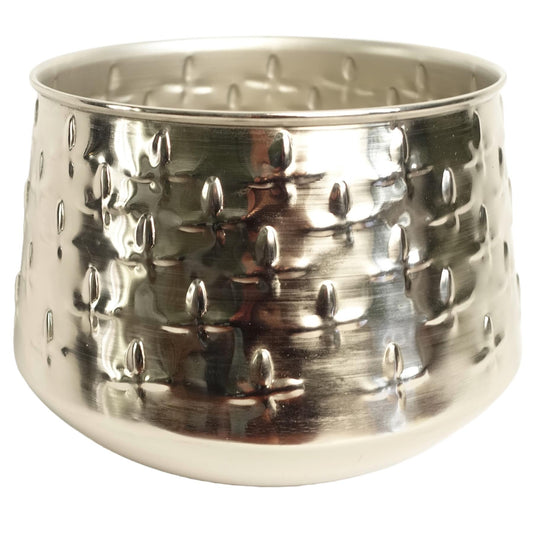 18cm Silver Cross Planter – image 2