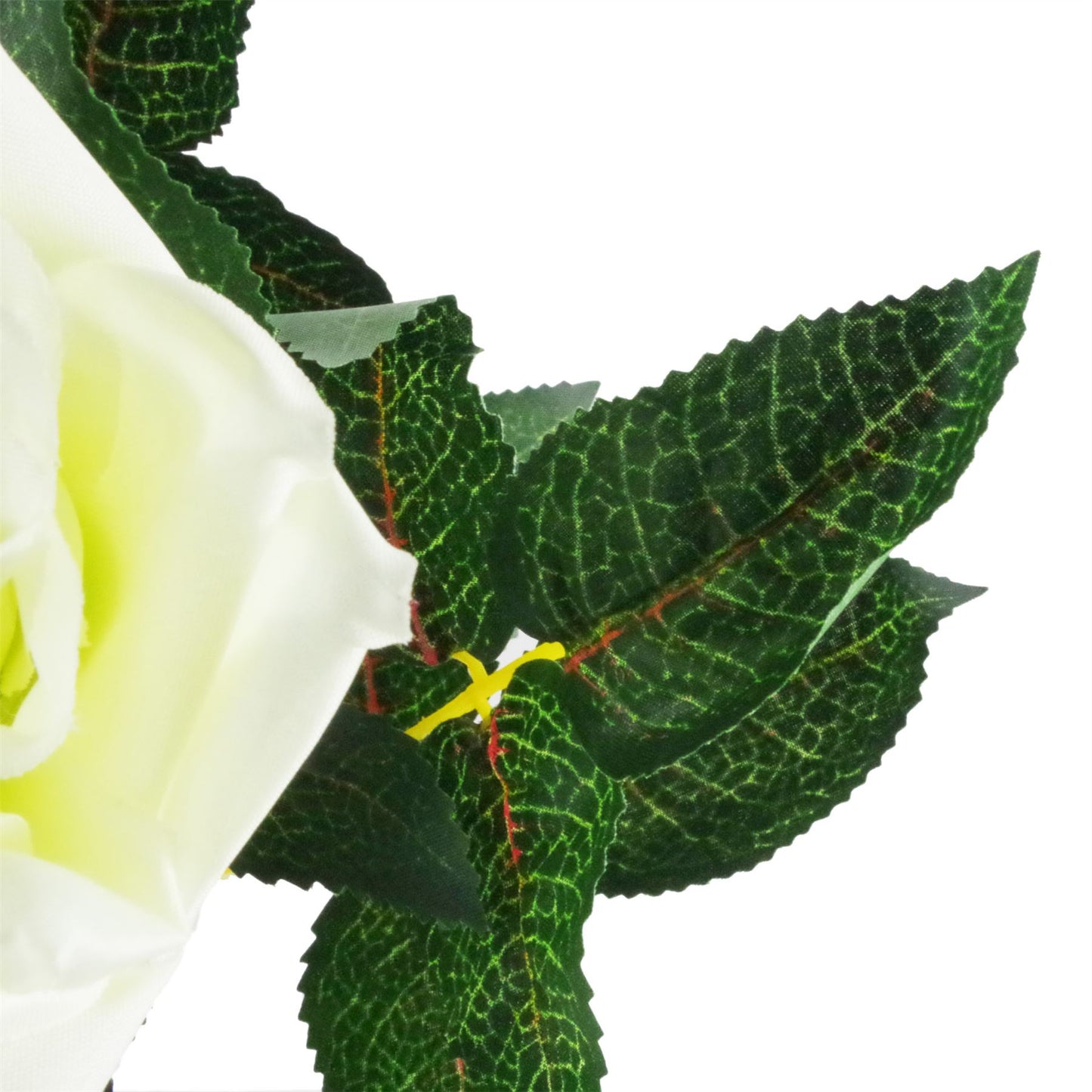 Artificial Cream Rose Tree Wedding Twisted Vine Detail 90cm – image 2