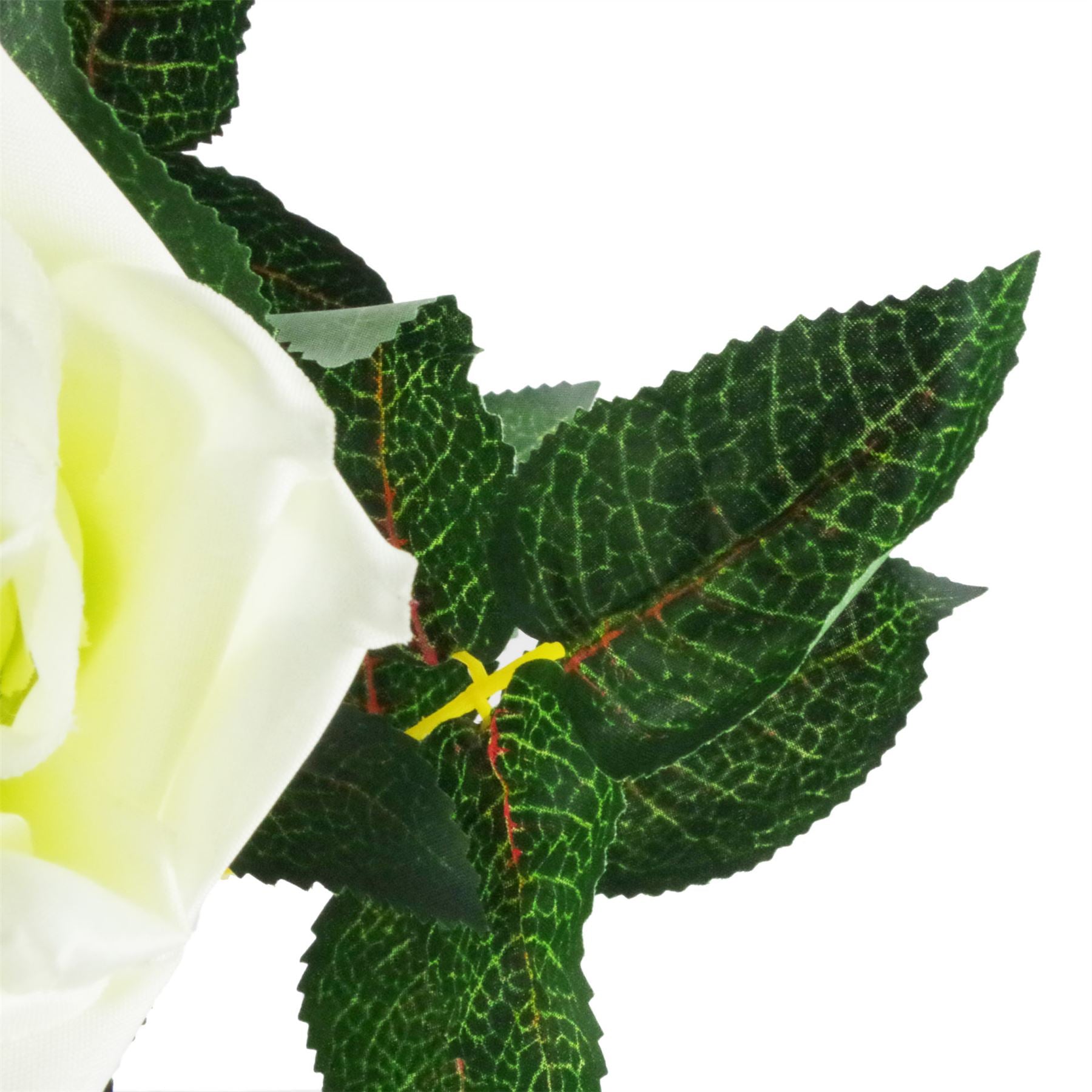 Artificial Cream Rose Tree Wedding Twisted Vine Detail 90cm – image 2