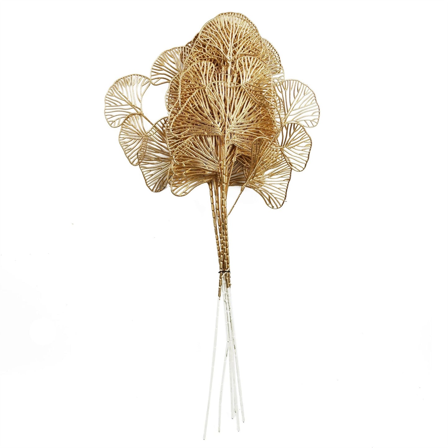 65cm Artificial Golden Leaves Flower Arrangement Decoration – image 5