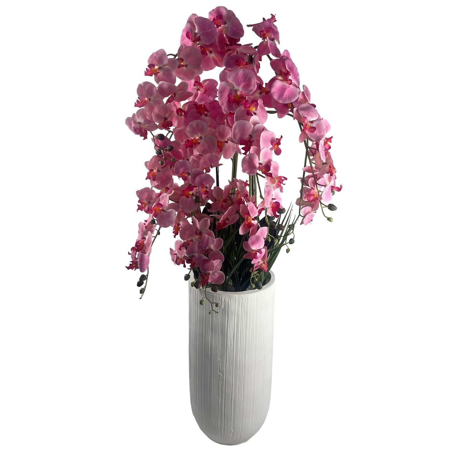 150cm Pink Orchid Potted Display Artificial – image 4