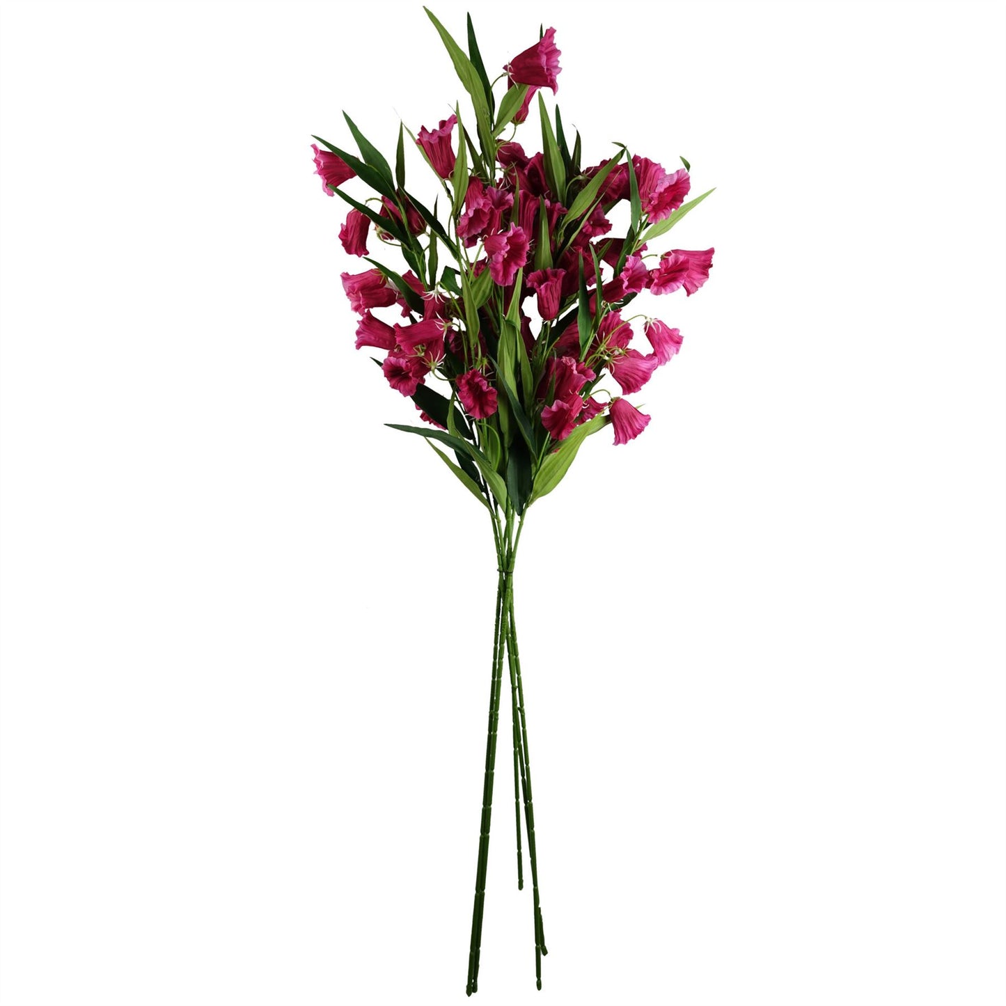 100cm Trumpet Artificial Flower Stem Fuchsia Pink – image 8