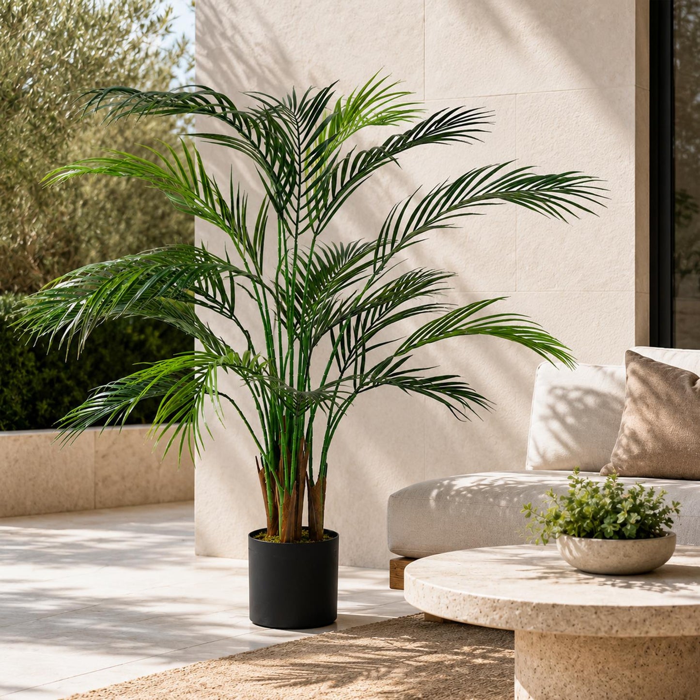 Areca Palm Tree UV Resistant Outdoor 125cm Artificial – image 5