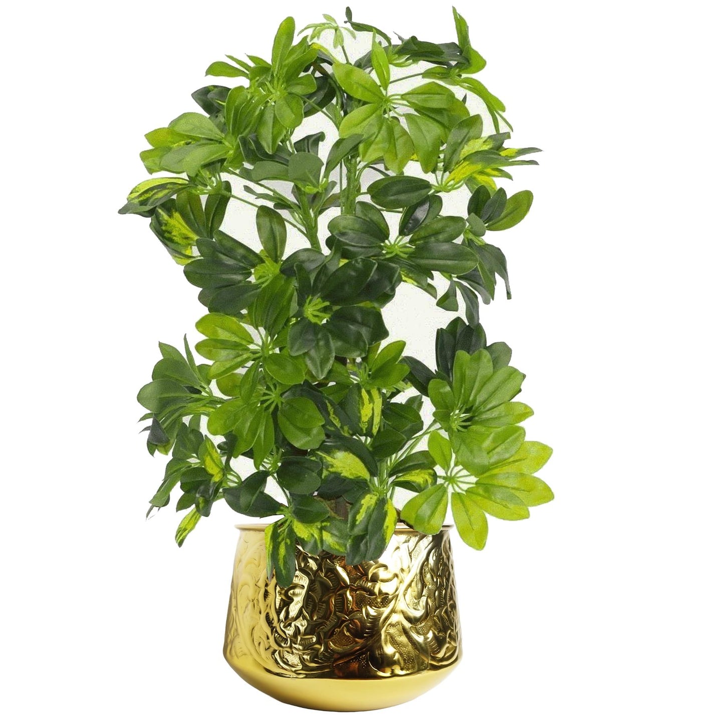 18cm Gold Swirl Planter – image 3