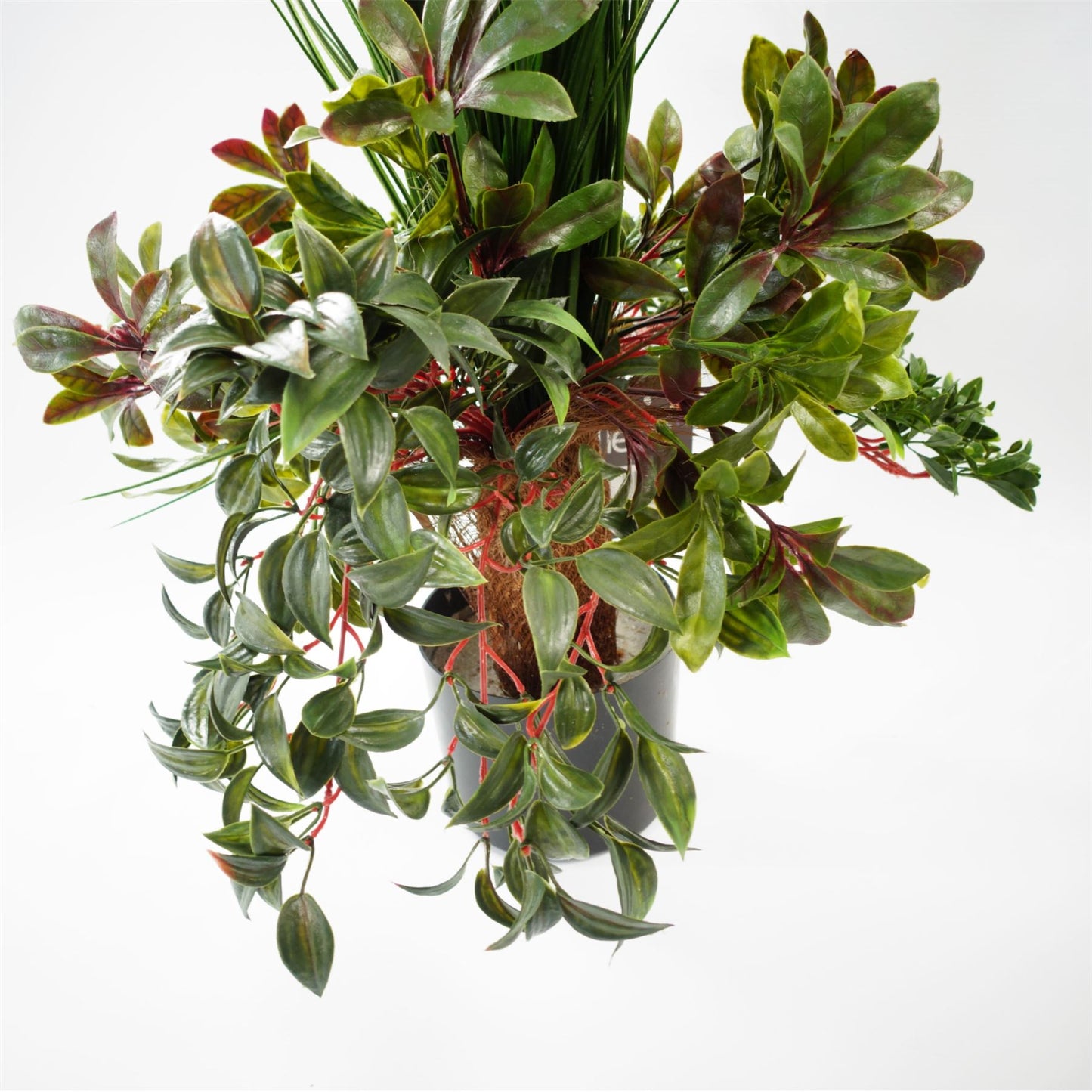 90cm UV Potted UV Grass Plant with Artificial Display Foliage – image 5