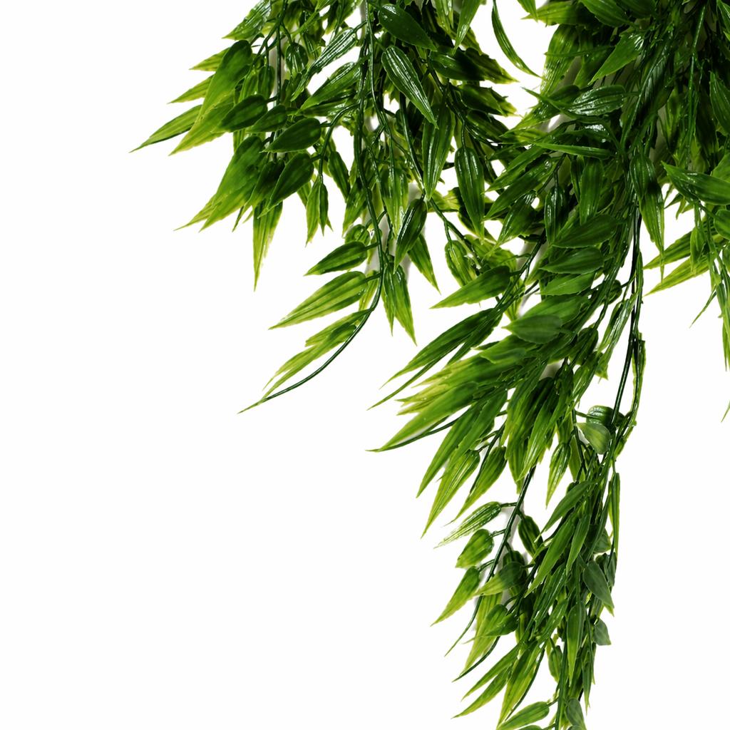 80cm Artificial Trailing Bamboo Style Plant Hanging Faux Greenery – image 2