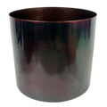 Leaf Planter Plant Pot Iridescent Rainbow Finish 20 x 18cm