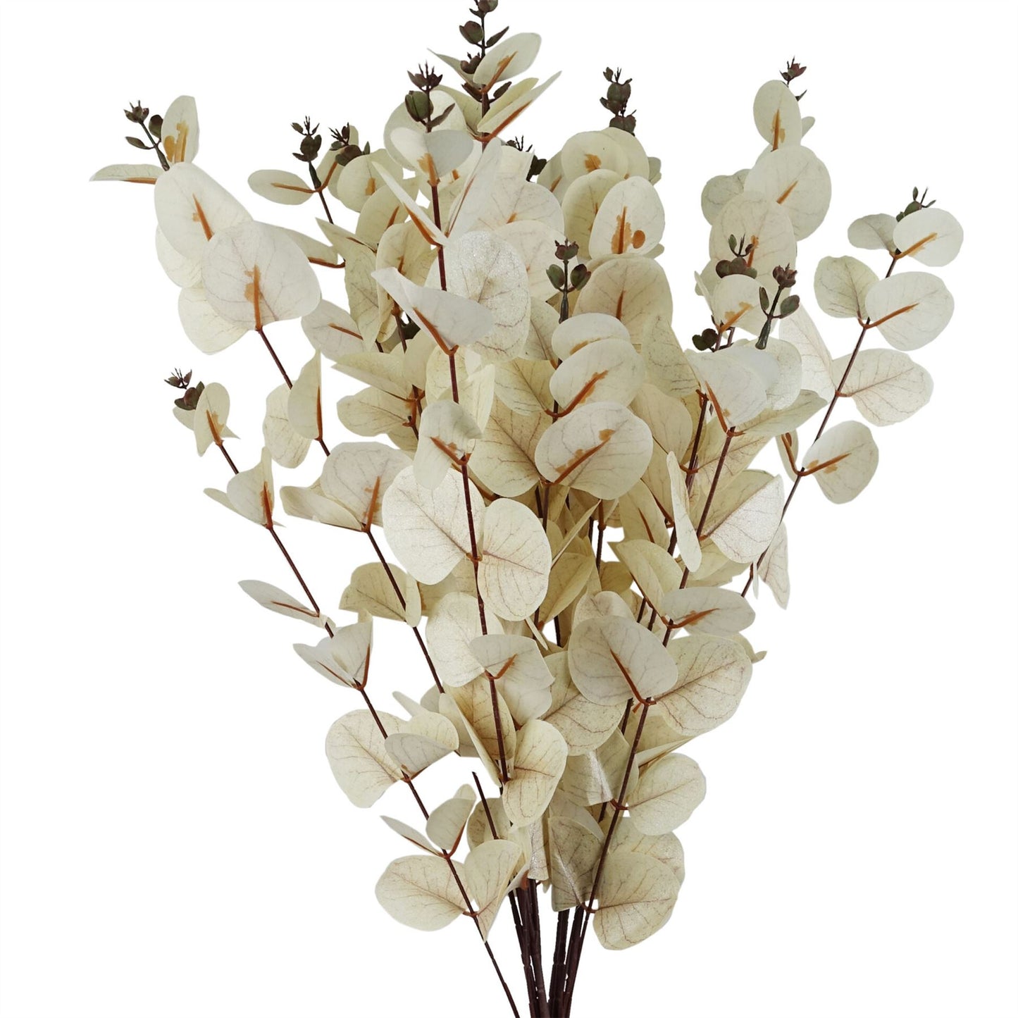 80cm Artificial White Eucalyptus Foliage Stem – image 4