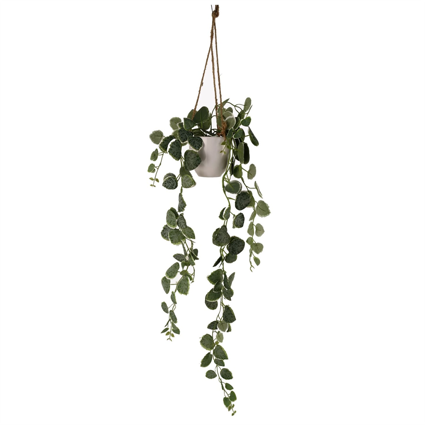 90cm Artificial Potted Hanging Trailing Green Plant String of Hearts
