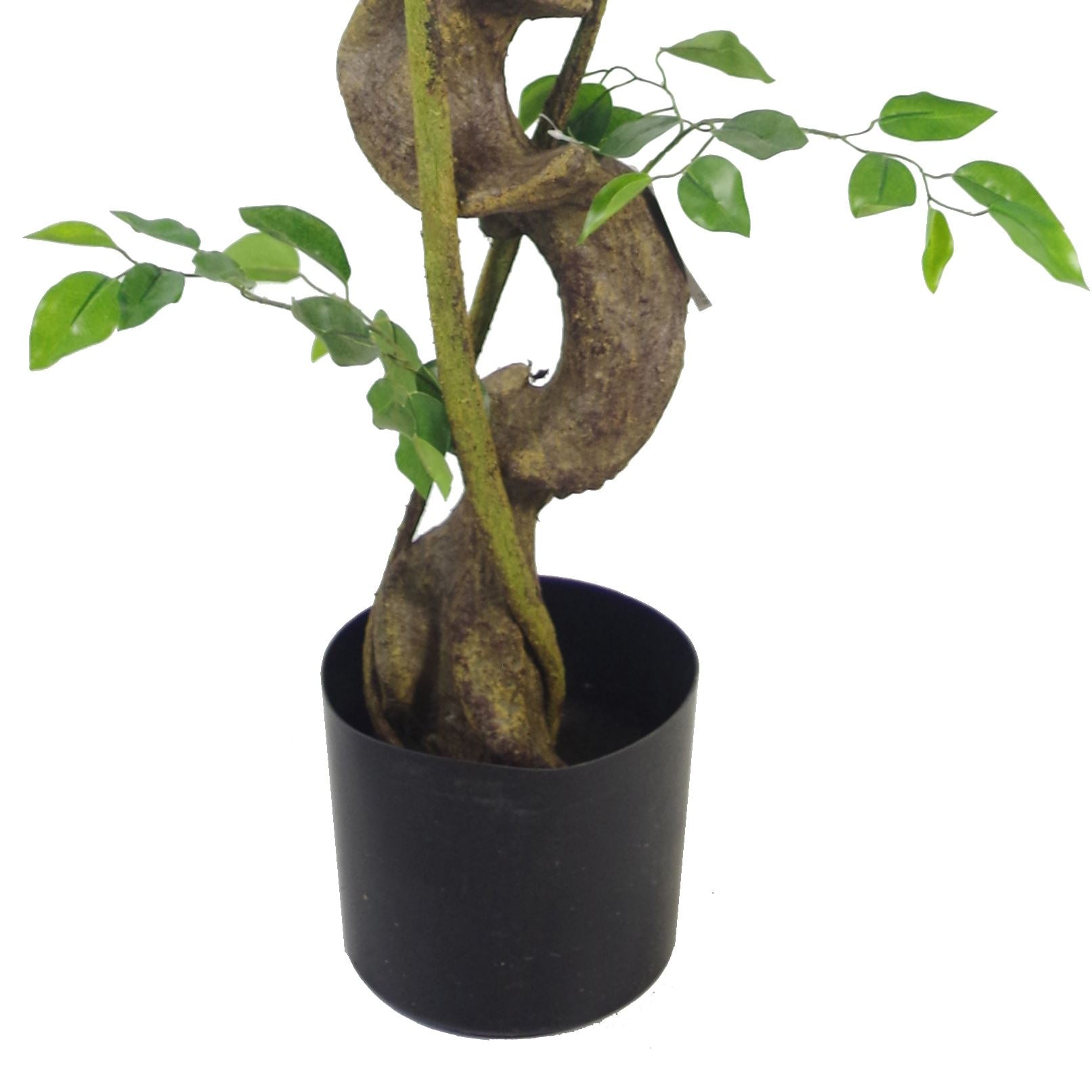 Artificial Twisted Trunk Japanese Fruticosa Style Ficus Tree 120cm – image 4