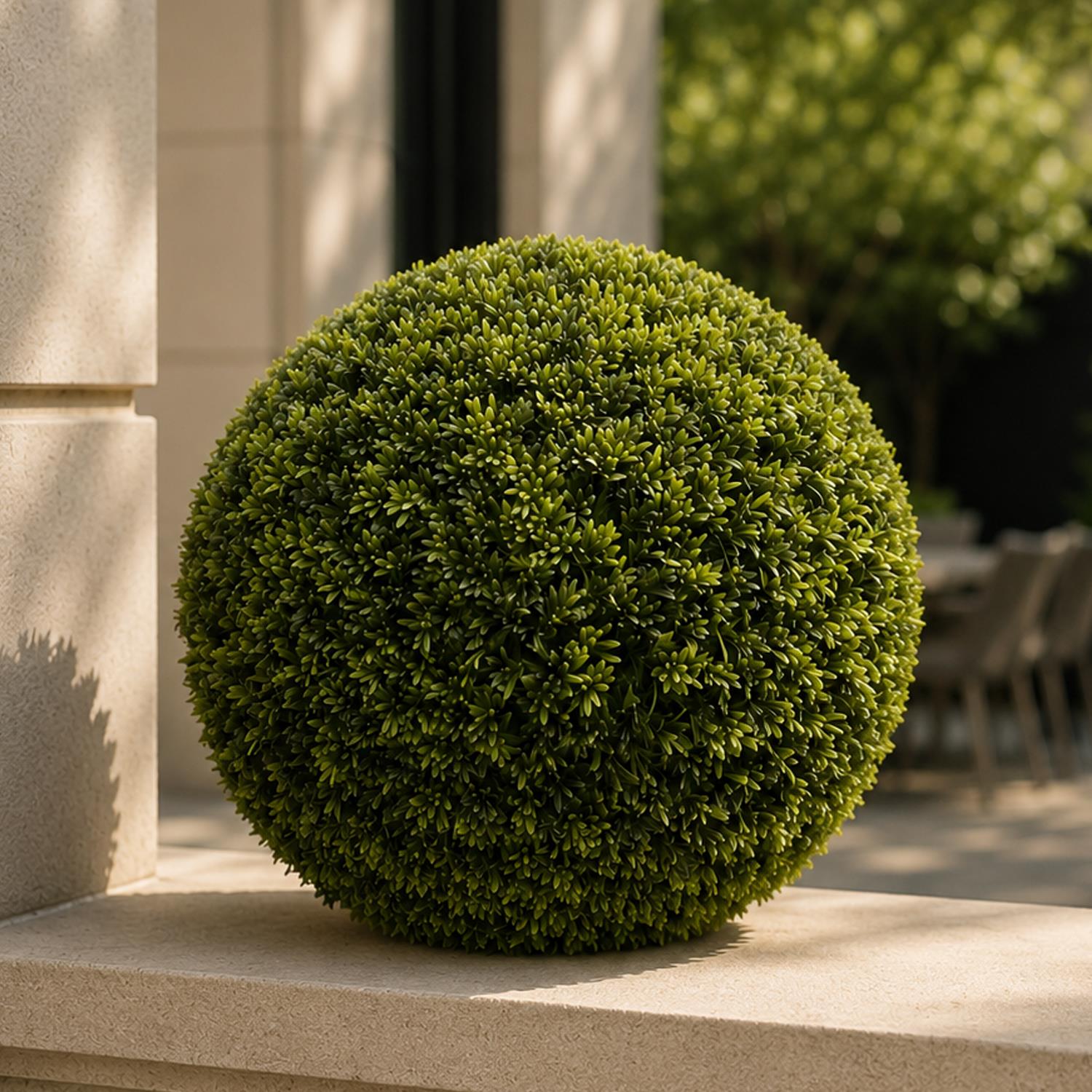 45cm Artificial Thyme Topiary Ball – image 3