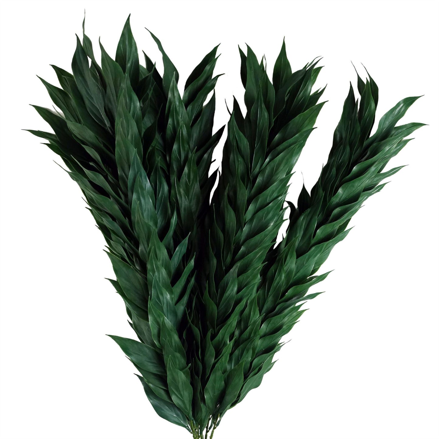 100cm Artificial Plastic Decorative Leaf Spray – image 6