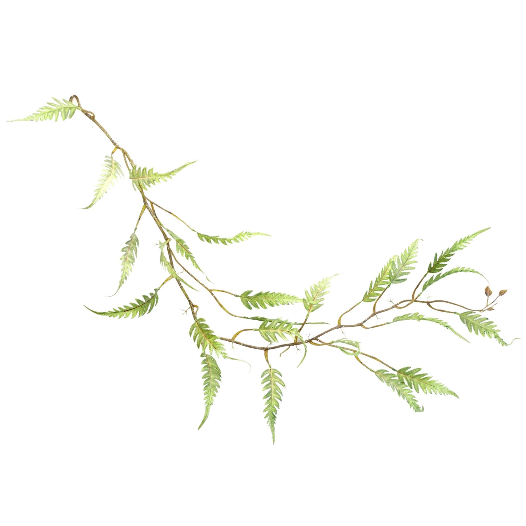 125cm Artificial Hanging Trailing Fern Plant – image 4