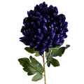 75cm Artificial Extra Large Reflex Chrysanthemum Purple