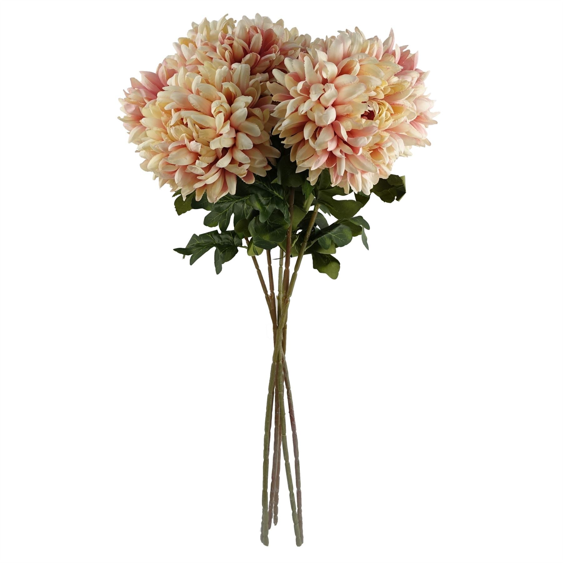 75cm Artificial Extra Large Reflex Chrysanthemum Pink – image 6