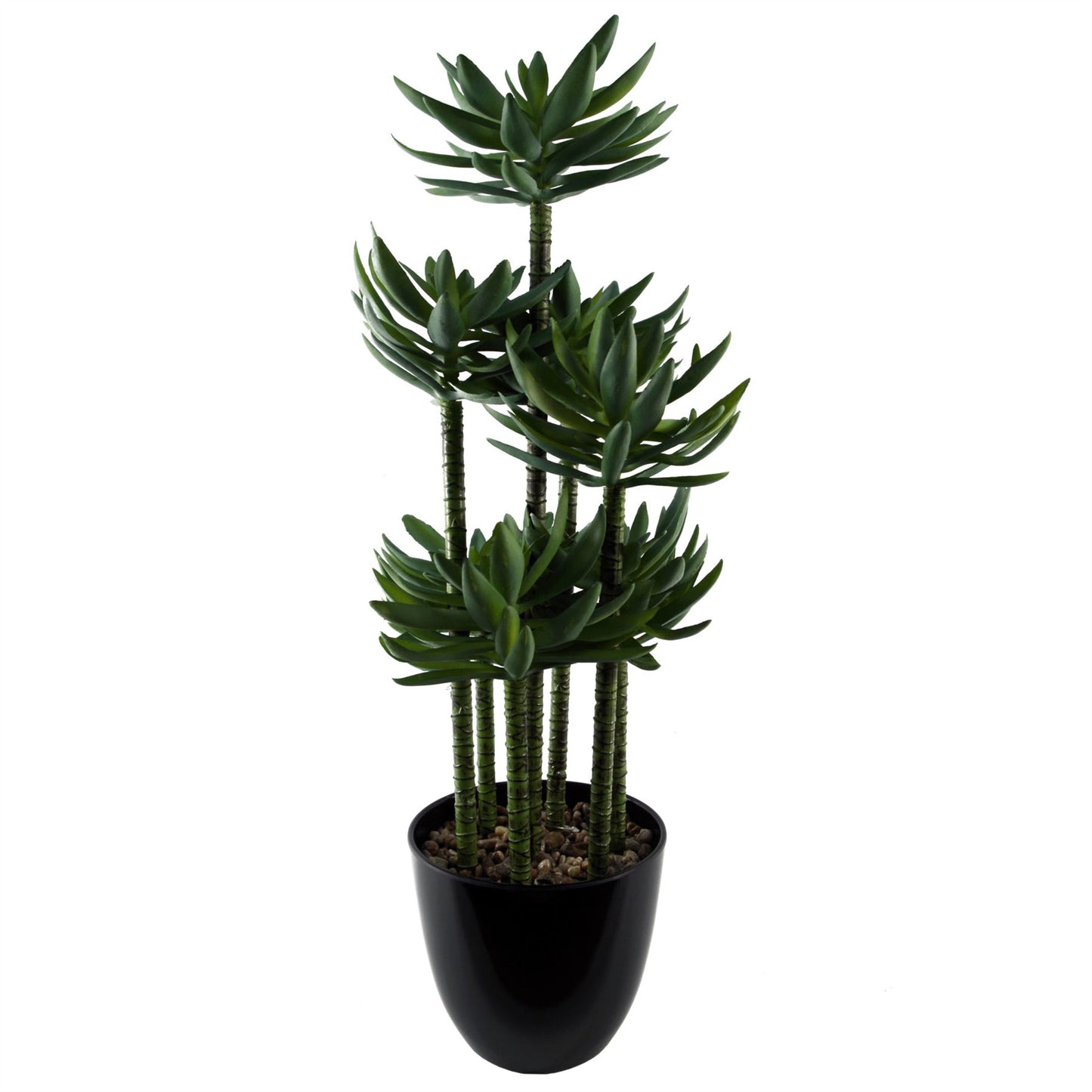 60cm Artificial Tropical Yukka in Planter – image 2
