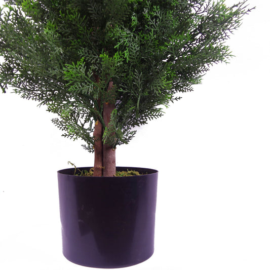 Artificial 120cm Cypress Topiary – image 2