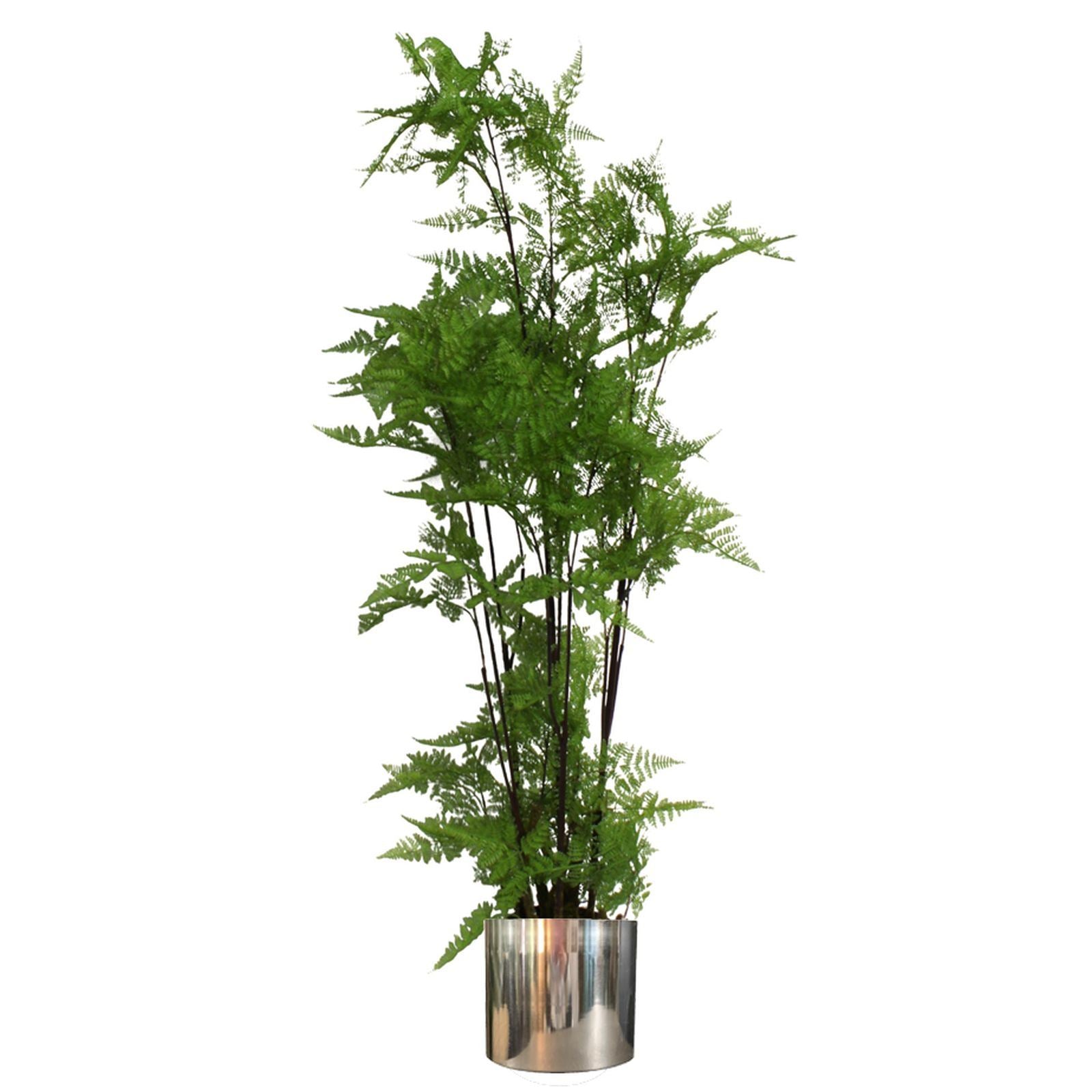Leaf Planter Plant Pot with Polished Silver Finish 20 x 18cm – image 6