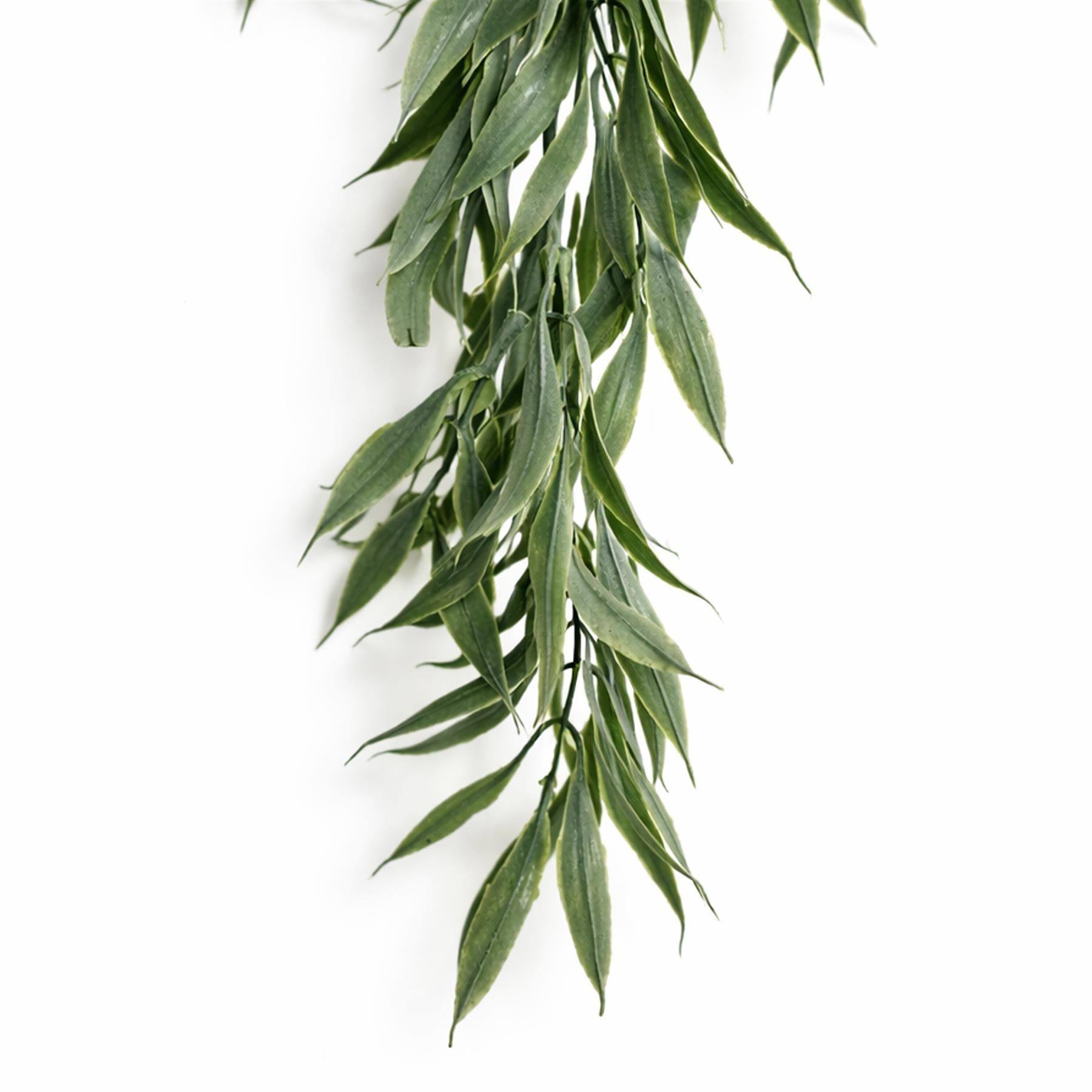 80cm Artificial Italian Ruscus Hanging Plant with Foliage Sage Green – image 3