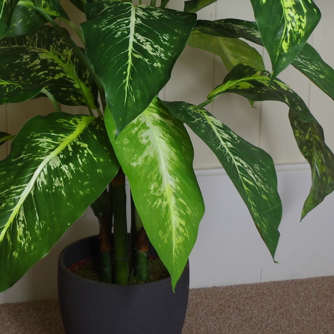 100cm Large Spotted Evergreen Tree Artificial Plant – image 5