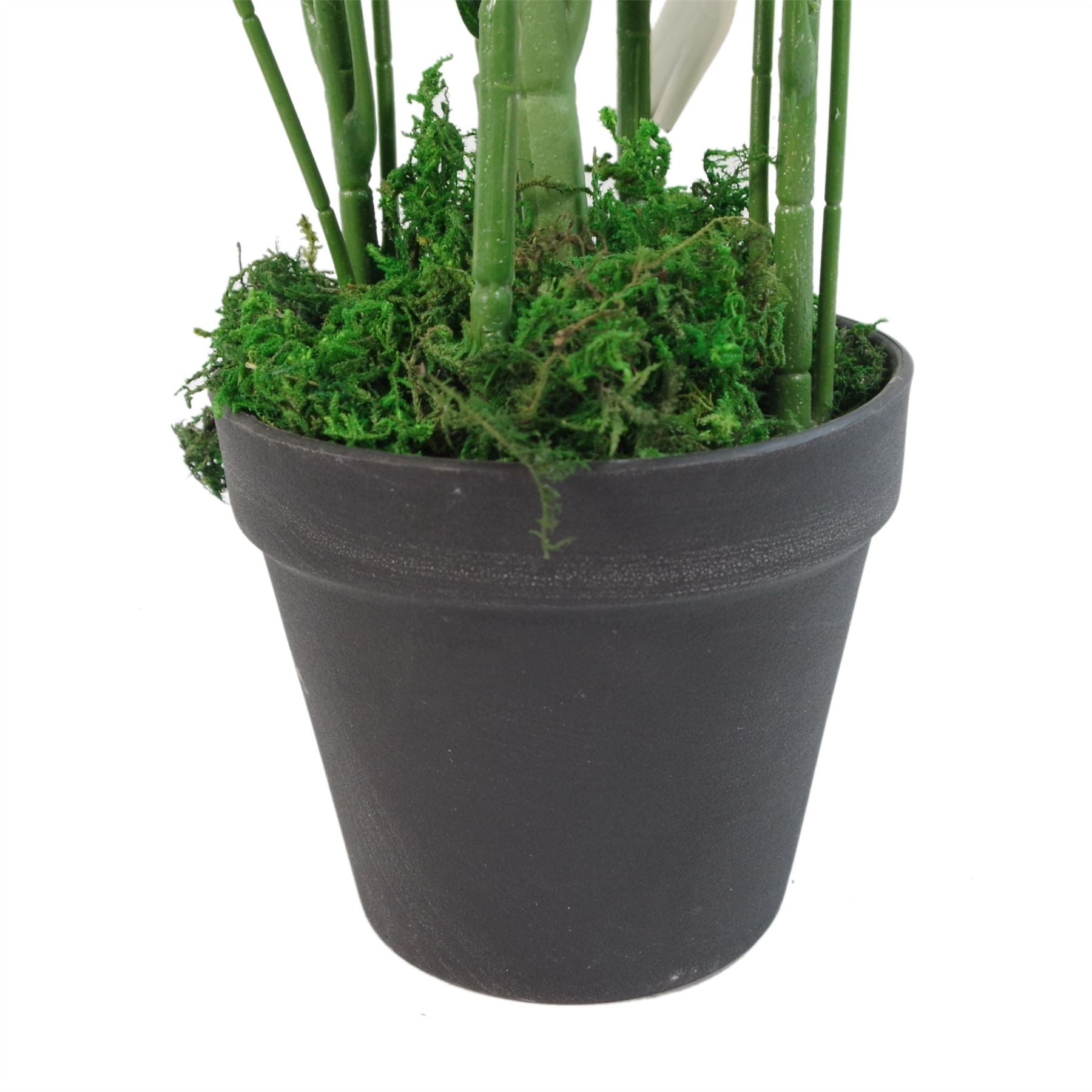 65cm Artificial Large Leaf Bamboo Shrub Plant – image 3