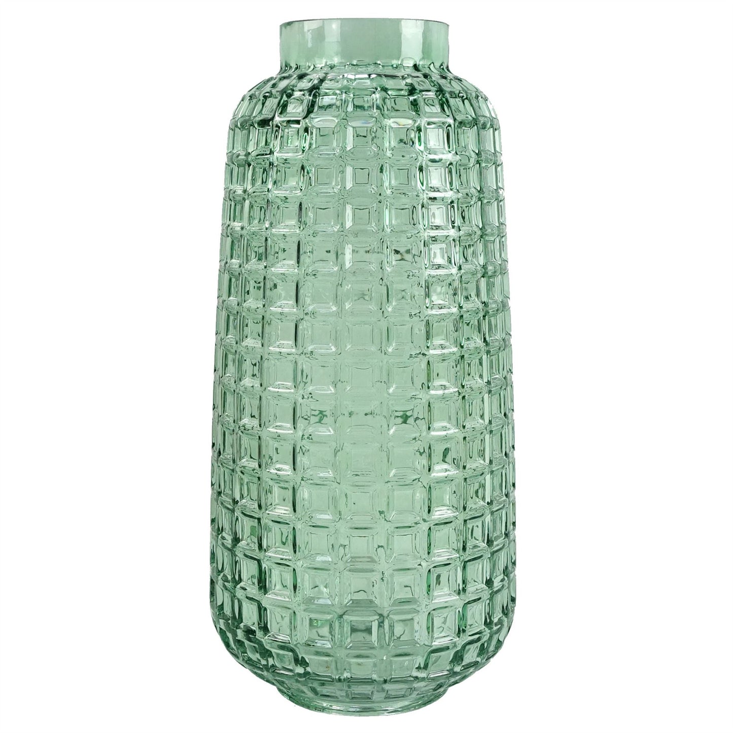 60cm Artificial Rose Display Glass Vase – image 5
