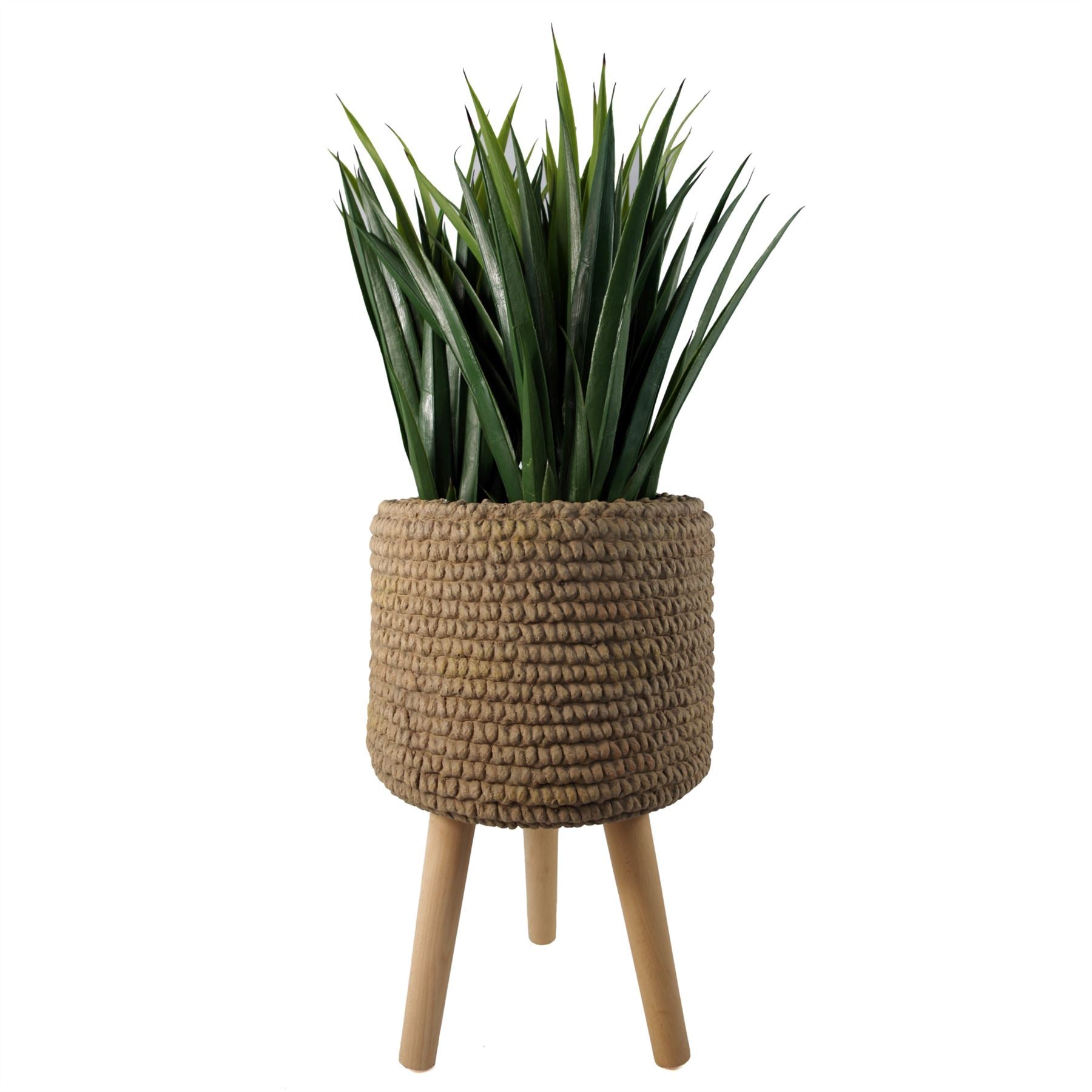53cm x 32cm Seagrass Style Composite Large Planter – image 6