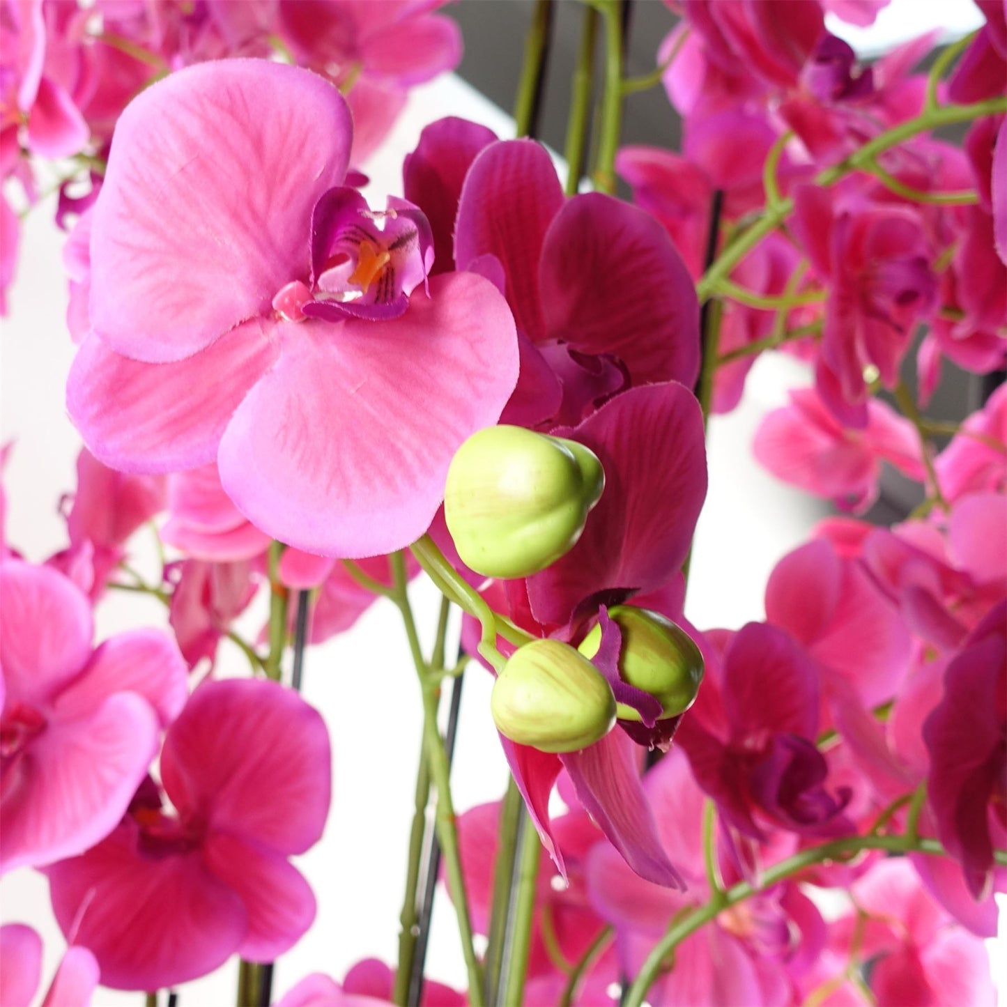 150cm Giant Pink Orchid Plant Artificial 189 flowers REAL TOUCH – image 3
