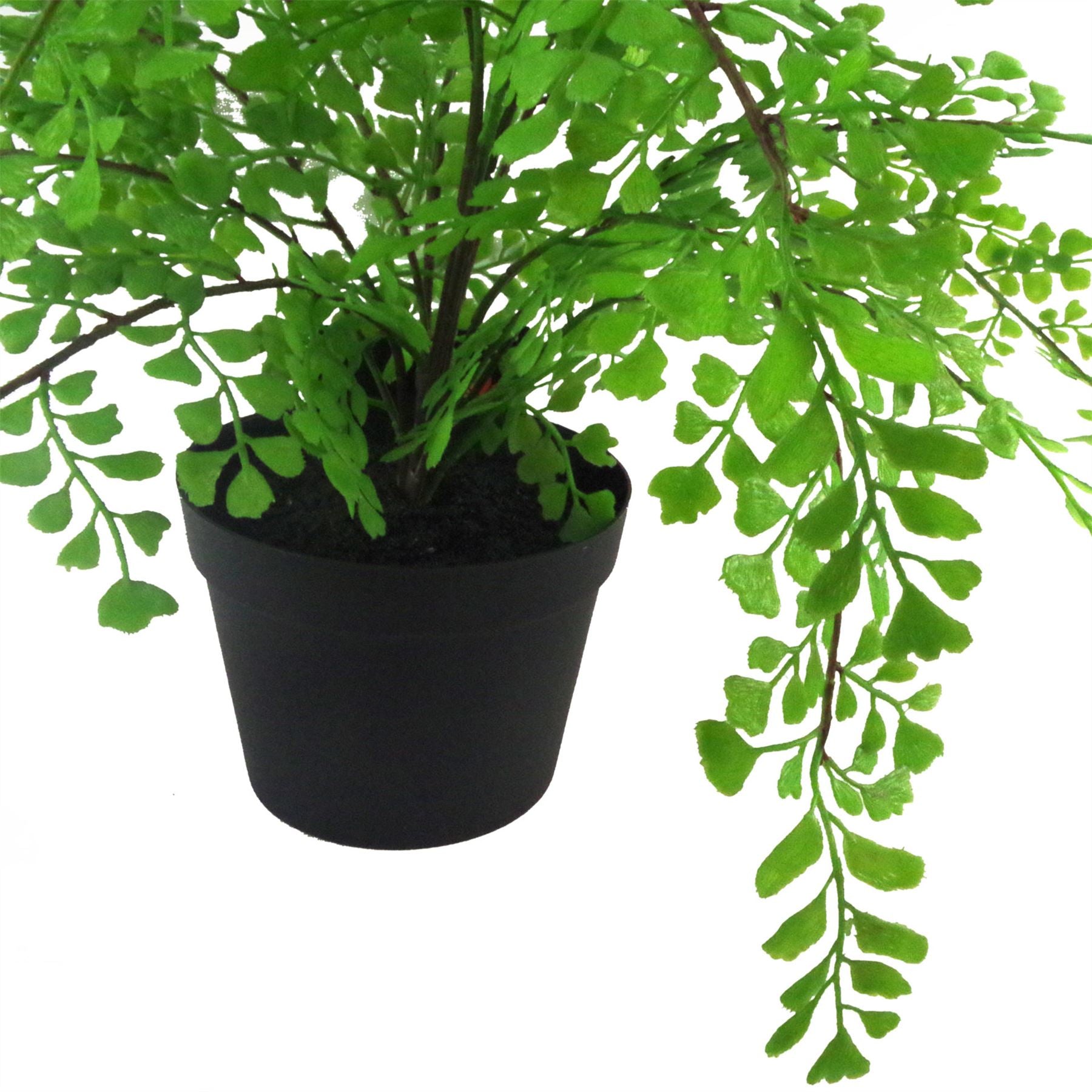 Artificial Potted Fern Plant 35cm – image 4