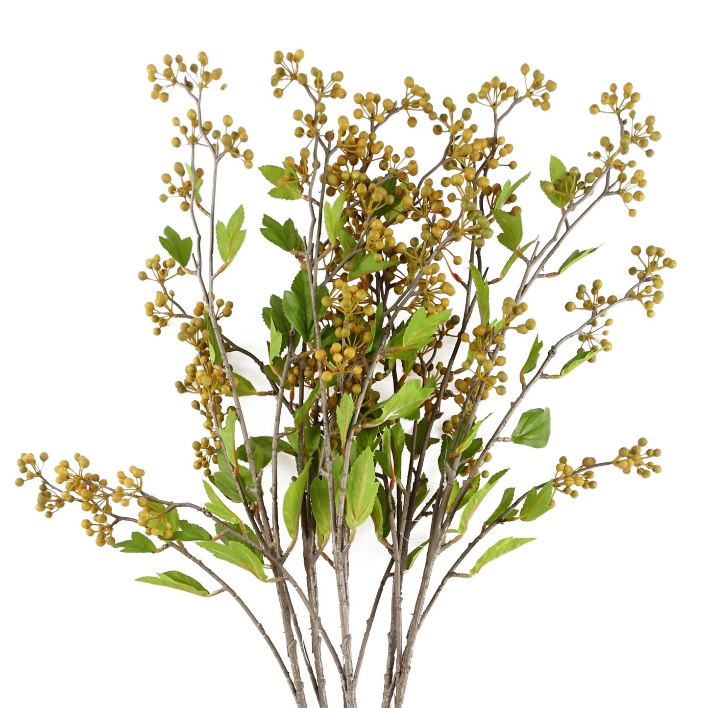 90cm Artificial Yellow Berry Stem – image 5