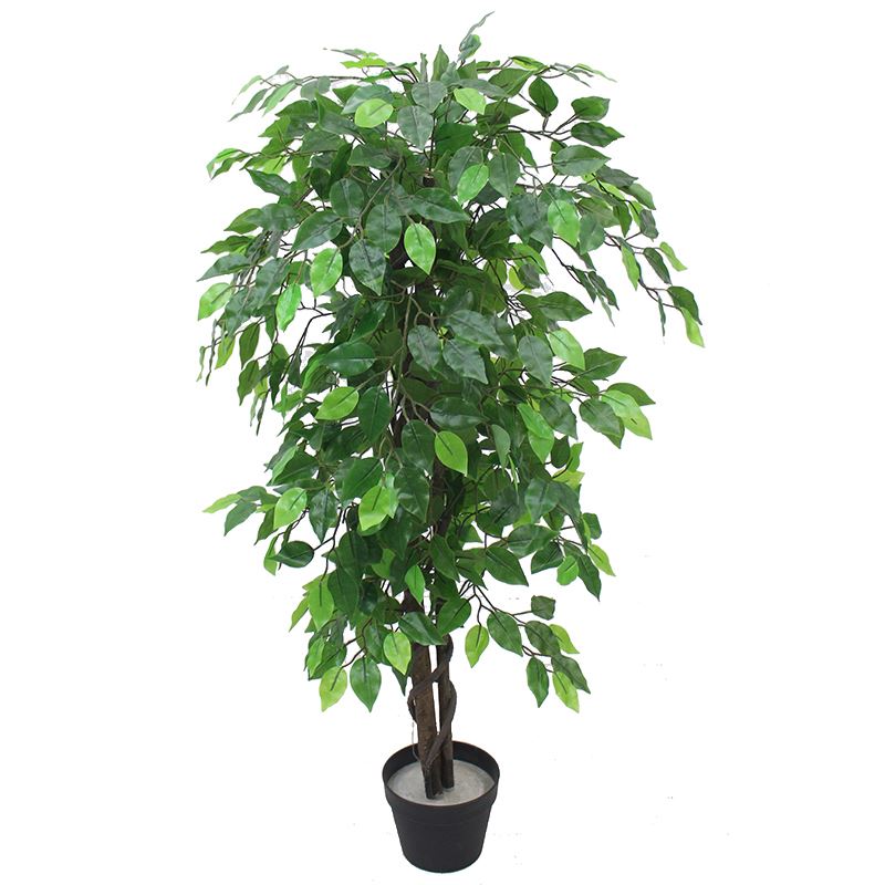 120cm Artificial Ficus Tree Large Bushy Shape – image 2