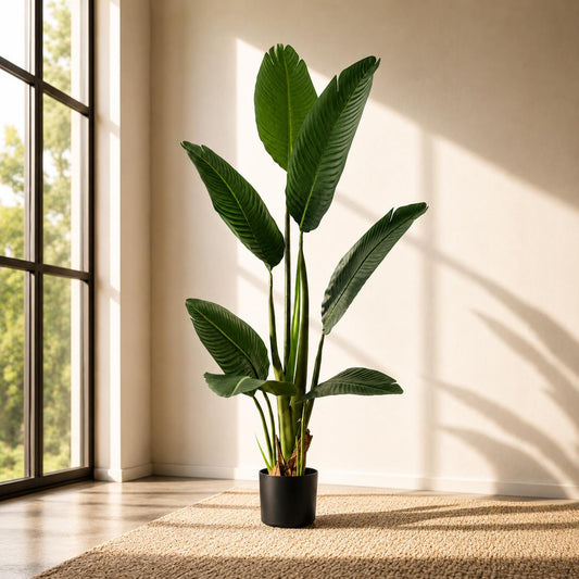 120cm Artificial UV Traveller Banana Palm Tree